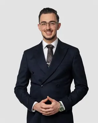 Porträtt av Michel Dagher