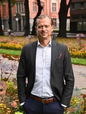 Porträtt av Linus Lindqvist