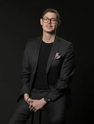 Porträtt av Christian Sandberg