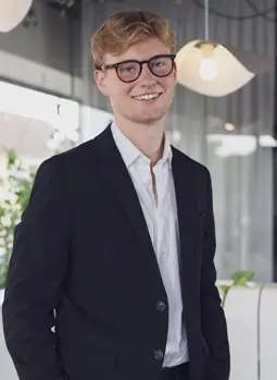 Porträtt av Alfons Rahnboy